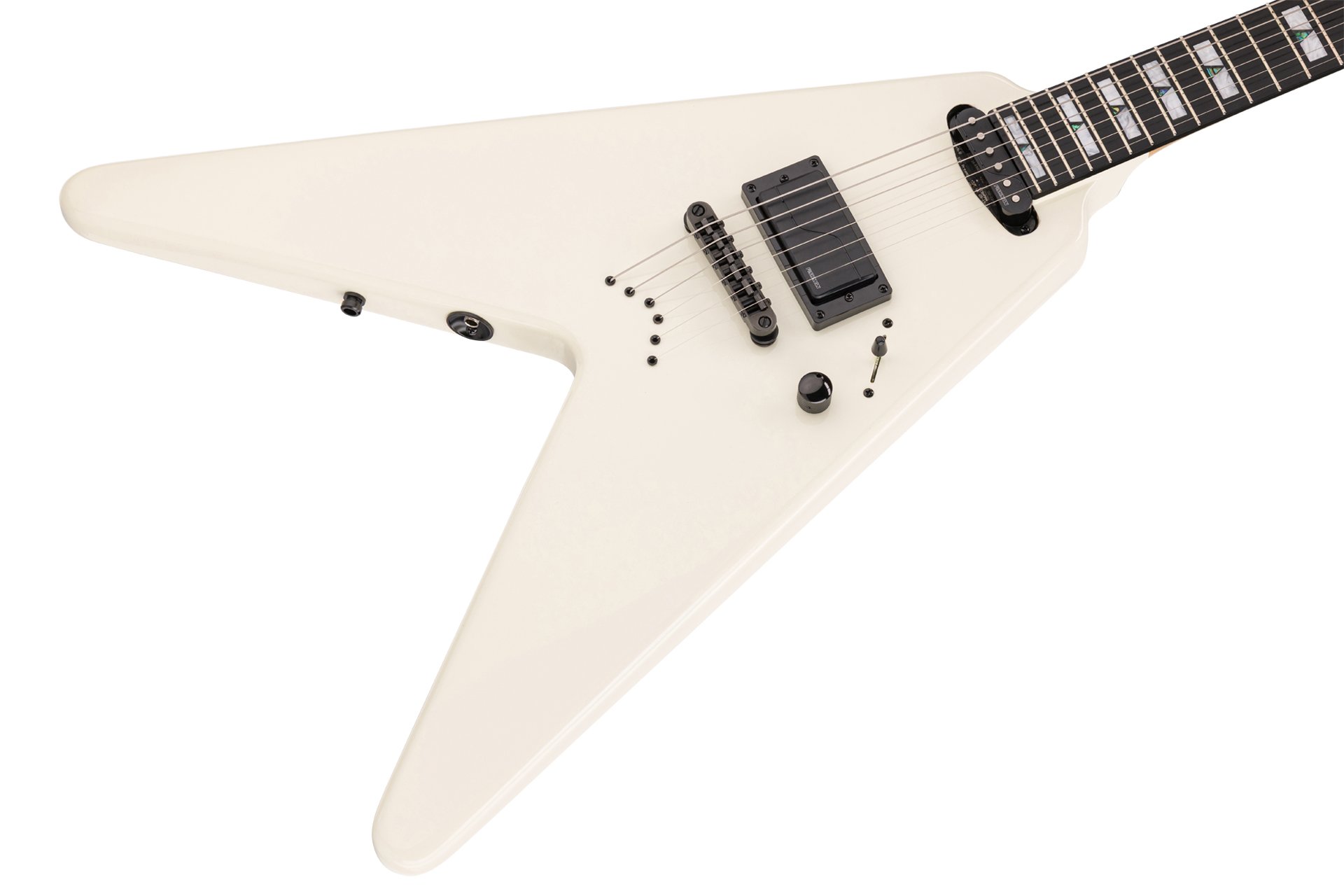 Artist Line Breaker WH-1 - Solid Creme White High Polish E-Gitarre